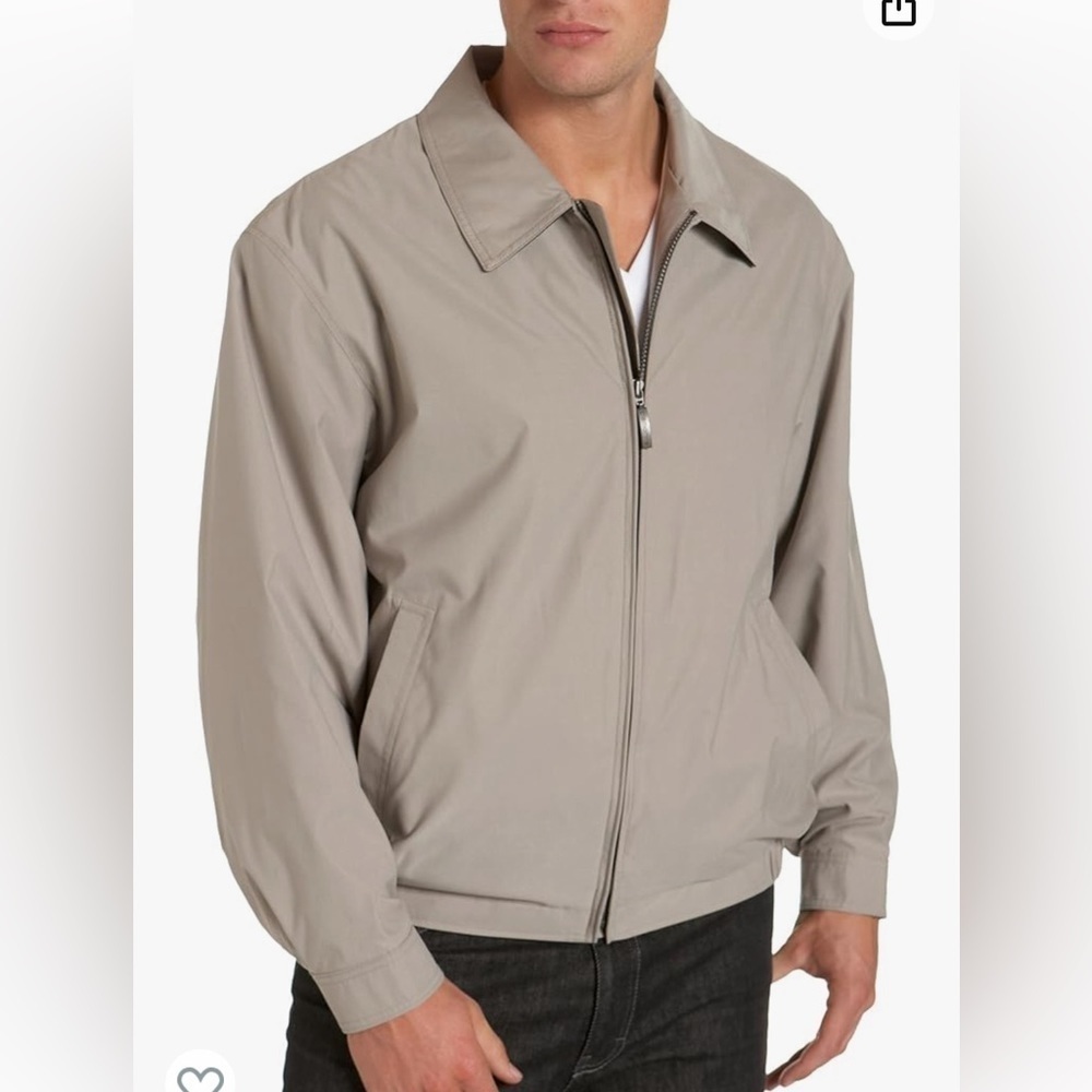 Claiborne outerwear microfiber golf jacket, XL - Picture 1 of 10